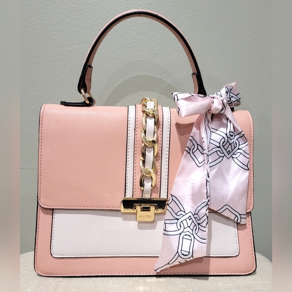 Aldo AnnieBrook flap satchel bag - Picture 1 of 8